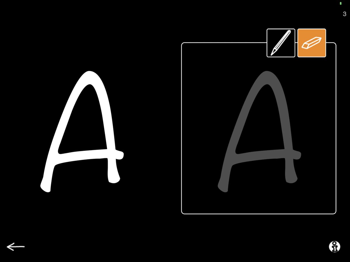 Copy a letter by hand